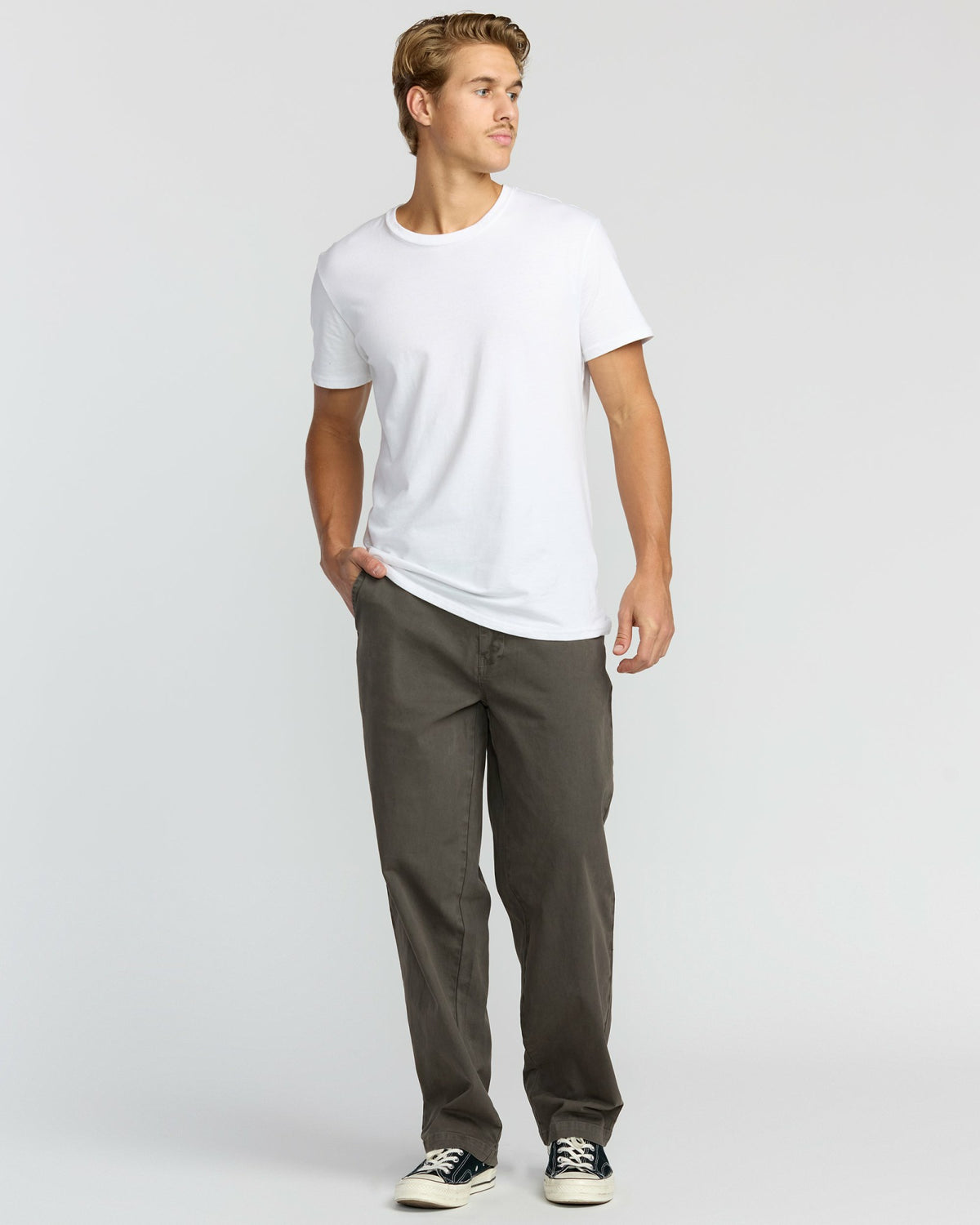 Billabong Men's 73 Wave Washed Chino Pants - Raven