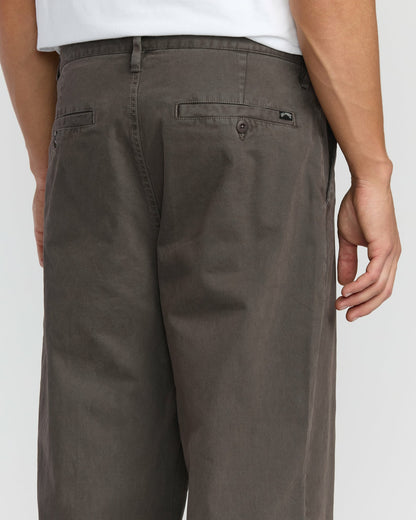 Billabong Men's 73 Wave Washed Chino Pants - Raven