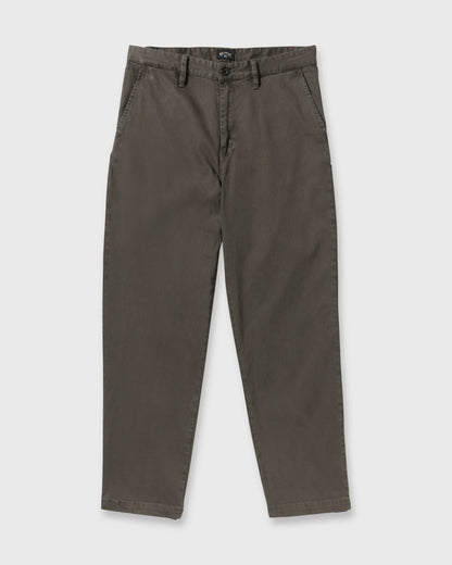 Billabong Men's 73 Wave Washed Chino Pants - Raven