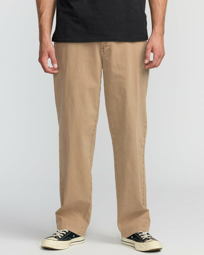Billabong Men's 73 Wave Washed Chino Pants - Khaki