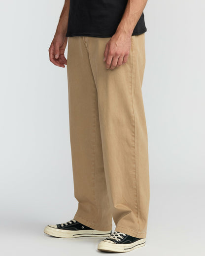Billabong Men's 73 Wave Washed Chino Pants - Khaki