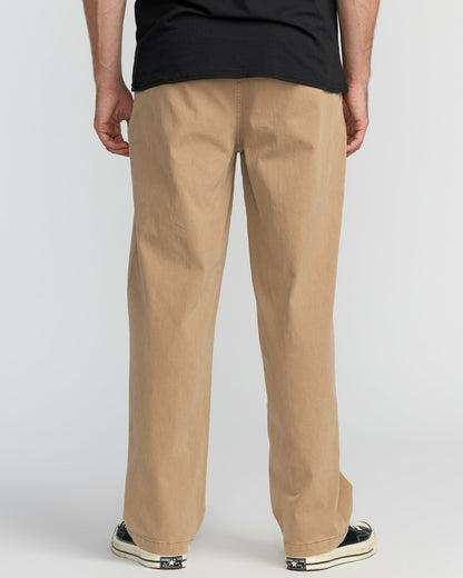 Billabong Men's 73 Wave Washed Chino Pants - Khaki