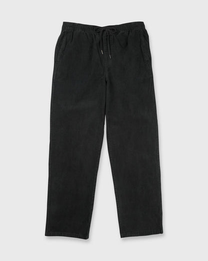 Billabong Men's Larry Elastic Waist Corduroy Pants - Washed Black