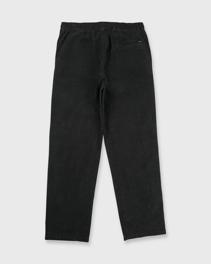 Billabong Men's Larry Elastic Waist Corduroy Pants - Washed Black