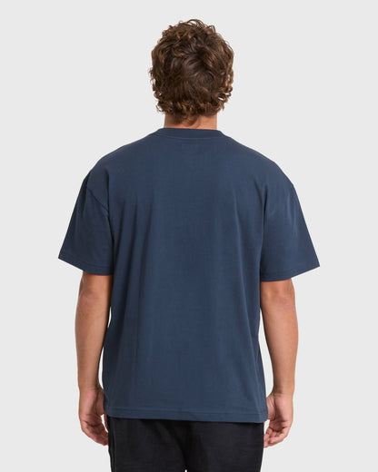 Billabong Men's Arch Garage Short Sleeve Pocket Tee - Total Eclipse