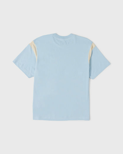 Billabong Men's Highway Garage Short Sleeve Knit T-Shirt - Blue Smoke