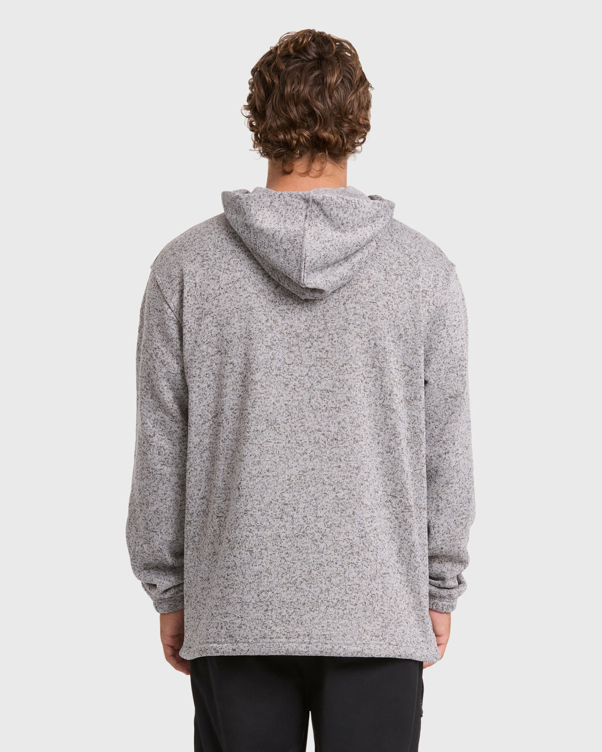 Billabong Men's Adventure Division Boundary Pullover Quarter Zip Hoodie - Alloy