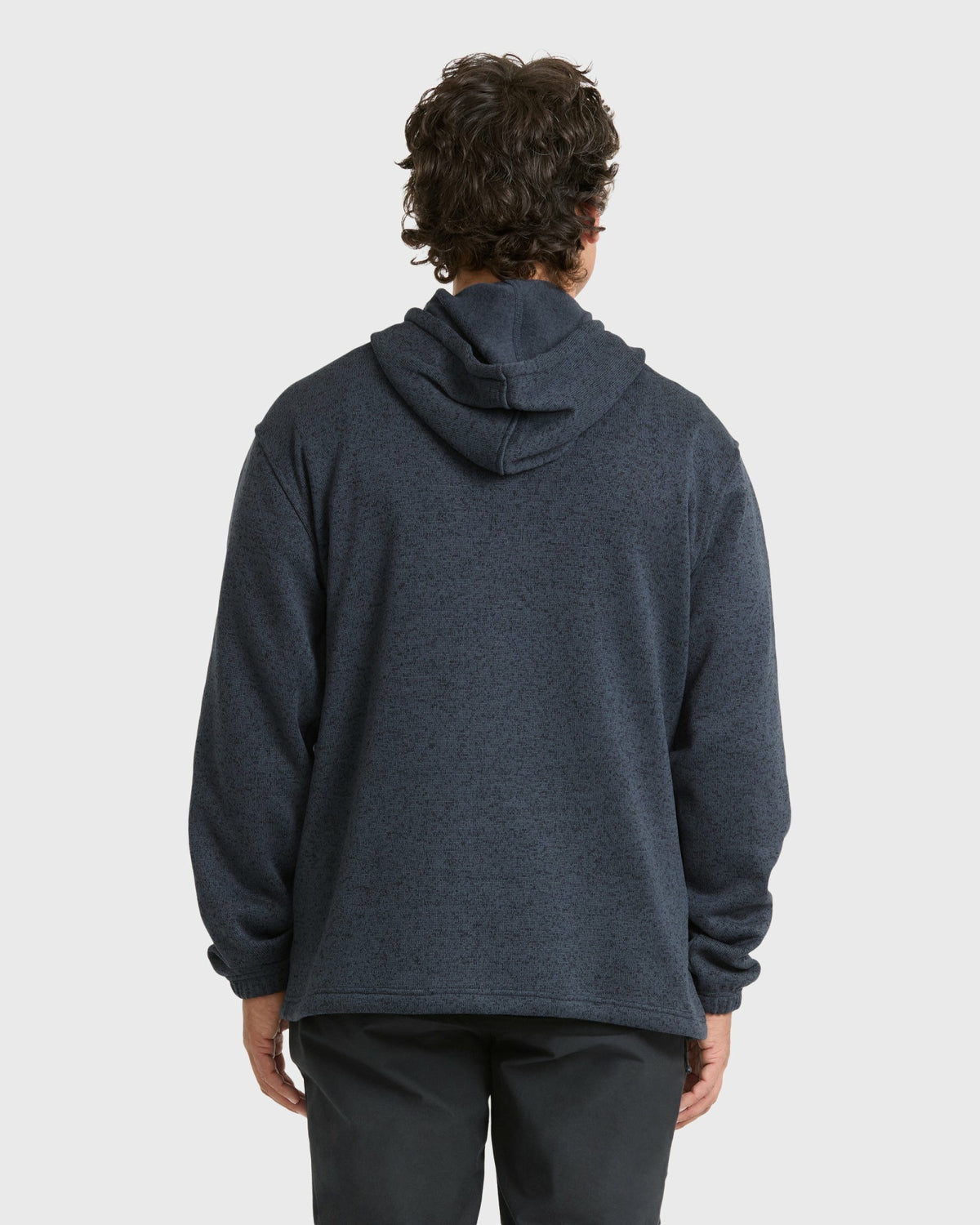 Billabong Men's Adventure Division Boundary Pullover Quarter Zip Hoodie - True Navy