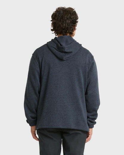 Billabong Men's Adventure Division Boundary Pullover Quarter Zip Hoodie - True Navy