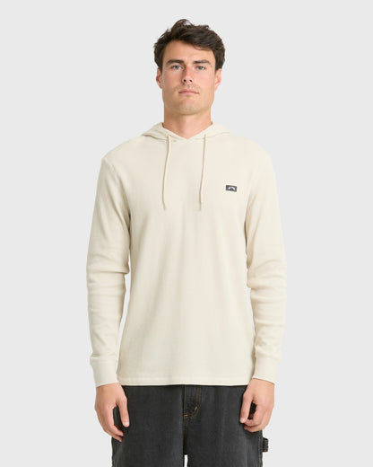 Billabong Men's Foundation Pullover Hoodie - Oatmeal