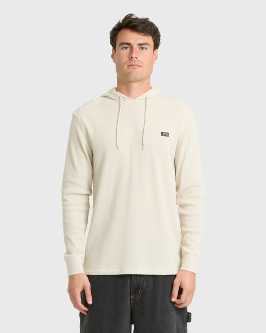 Billabong Men's Foundation Pullover Hoodie - Oatmeal