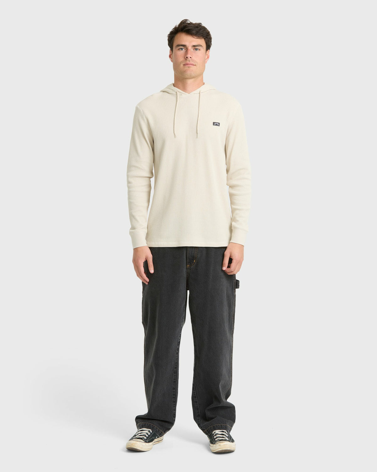 Billabong Men's Foundation Pullover Hoodie - Oatmeal