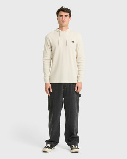 Billabong Men's Foundation Pullover Hoodie - Oatmeal