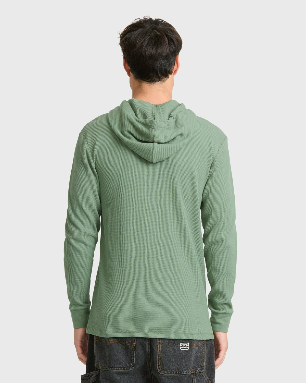 Billabong Men's Foundation Pullover Hoodie - Hedge Green