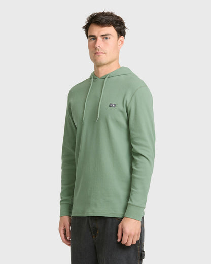 Billabong Men's Foundation Pullover Hoodie - Hedge Green