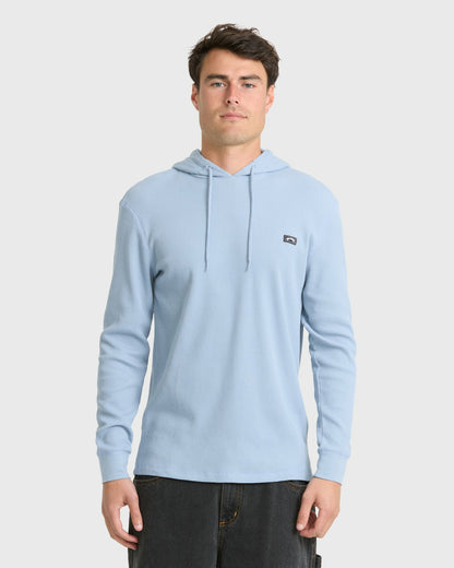 Billabong Men's Foundation Pullover Hoodie - Blue Fog