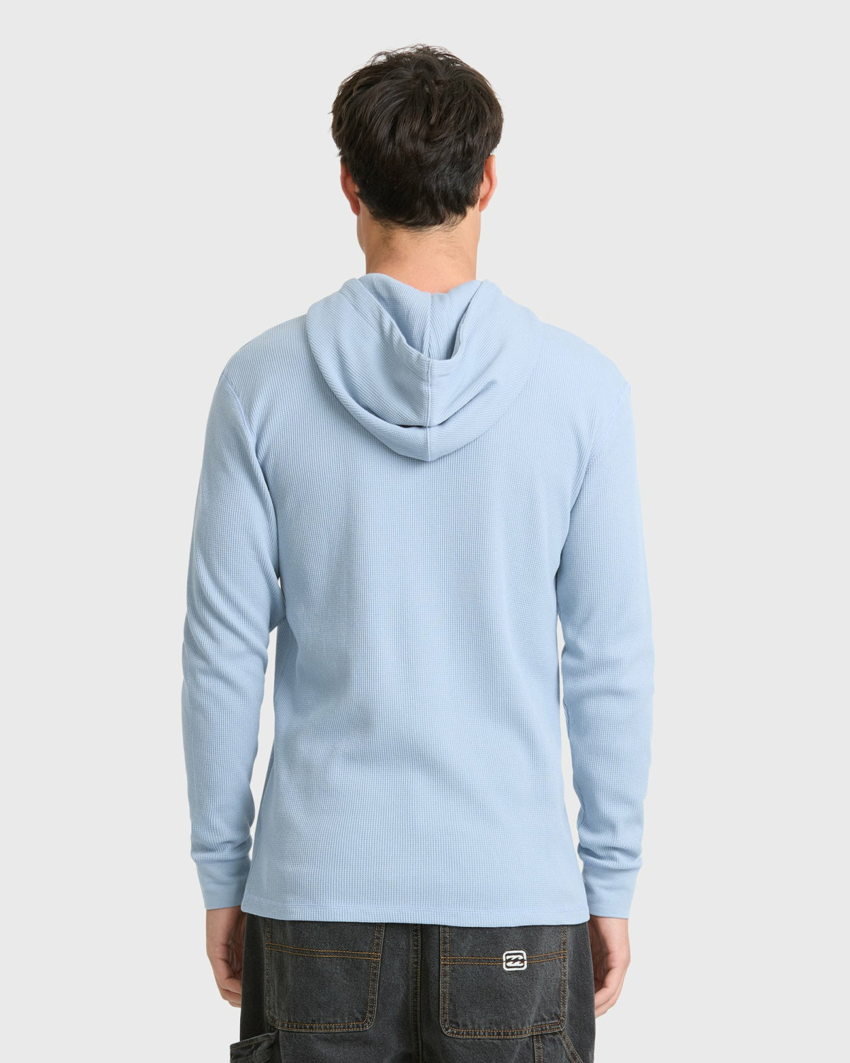 Billabong Men's Foundation Pullover Hoodie - Blue Fog