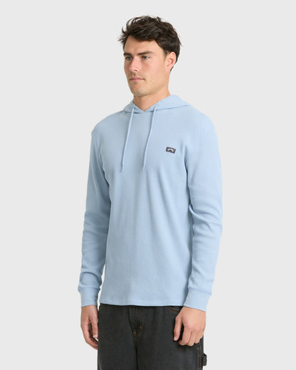 Billabong Men's Foundation Pullover Hoodie - Blue Fog