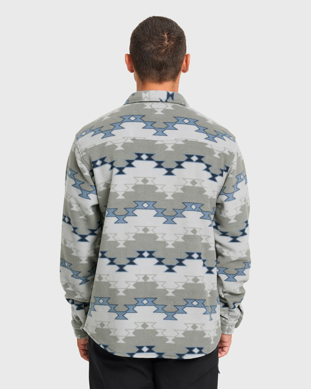 Billabong Men's Furnace Long Sleeve Flannel Shirt - Alloy