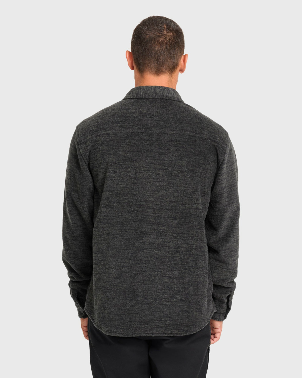 Billabong Men's Furnace Long Sleeve Flannel Shirt - Black