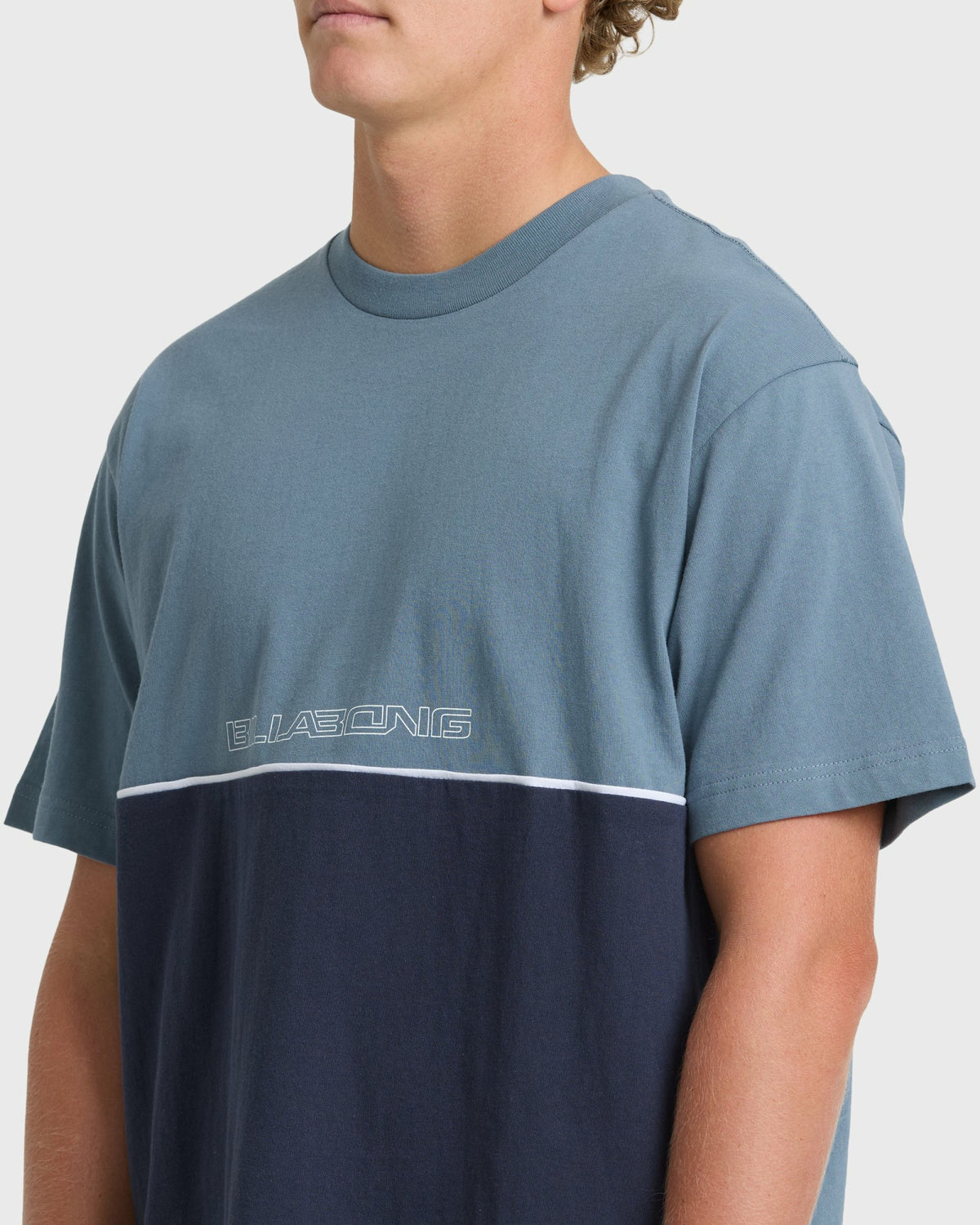 Billabong Men's Spec 73 Legacy Short Sleeve Cotton T-Shirt - Dusty Blue