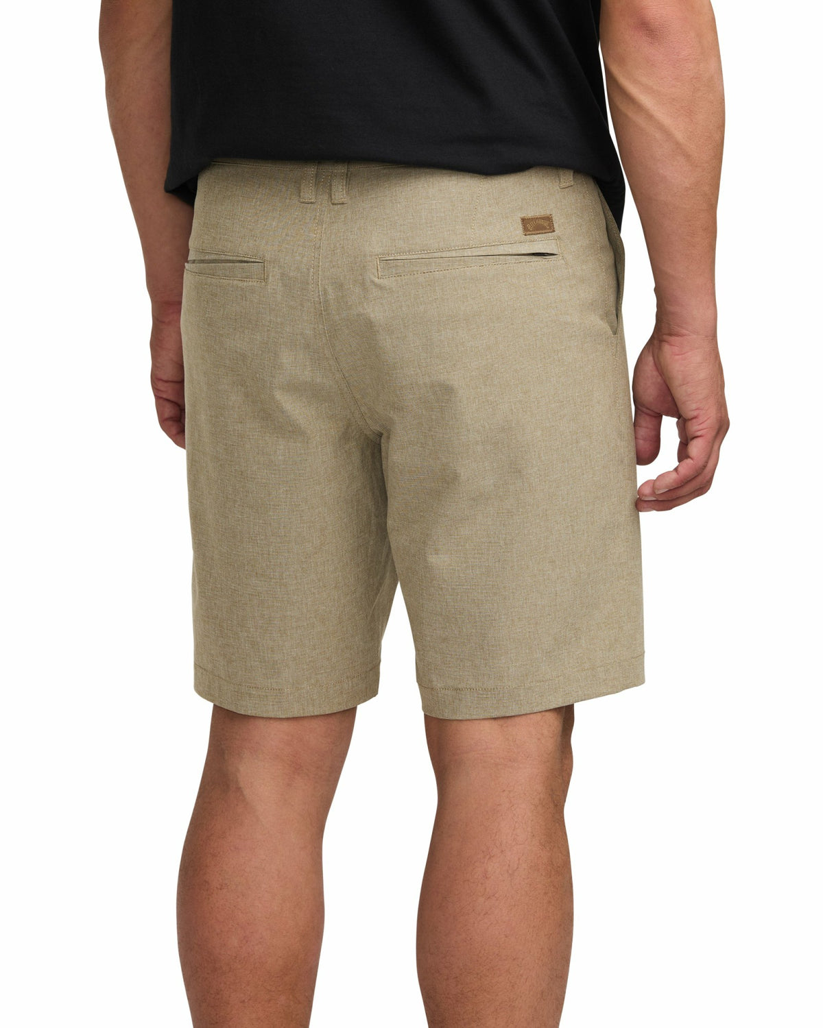 Billabong Men's Crossfire Submersible 19\" Amphibian Hybrid Shorts - Khaki