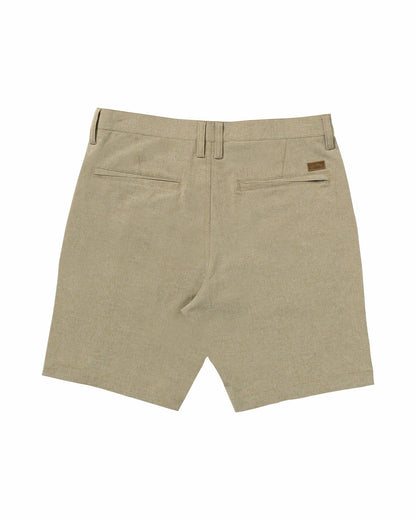 Billabong Men's Crossfire Submersible 19\" Amphibian Hybrid Shorts - Khaki
