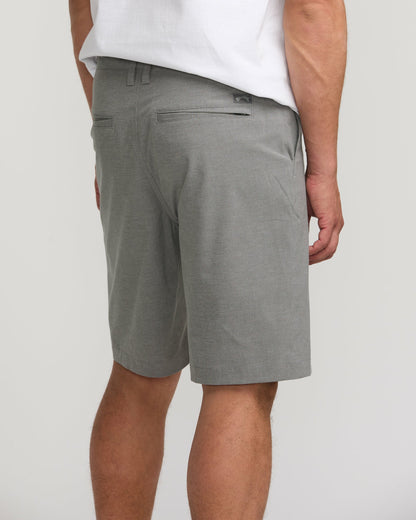 Billabong Men's Crossfire Submersible 21\" Hybrid Shorts - Gray