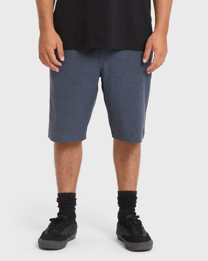 Billabong Men's Crossfire Submersible 21\" Amphibian Hybrid Shorts - True Navy