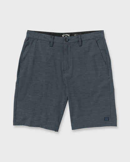 Billabong Men's Crossfire Submersible 21\" Amphibian Hybrid Shorts - True Navy
