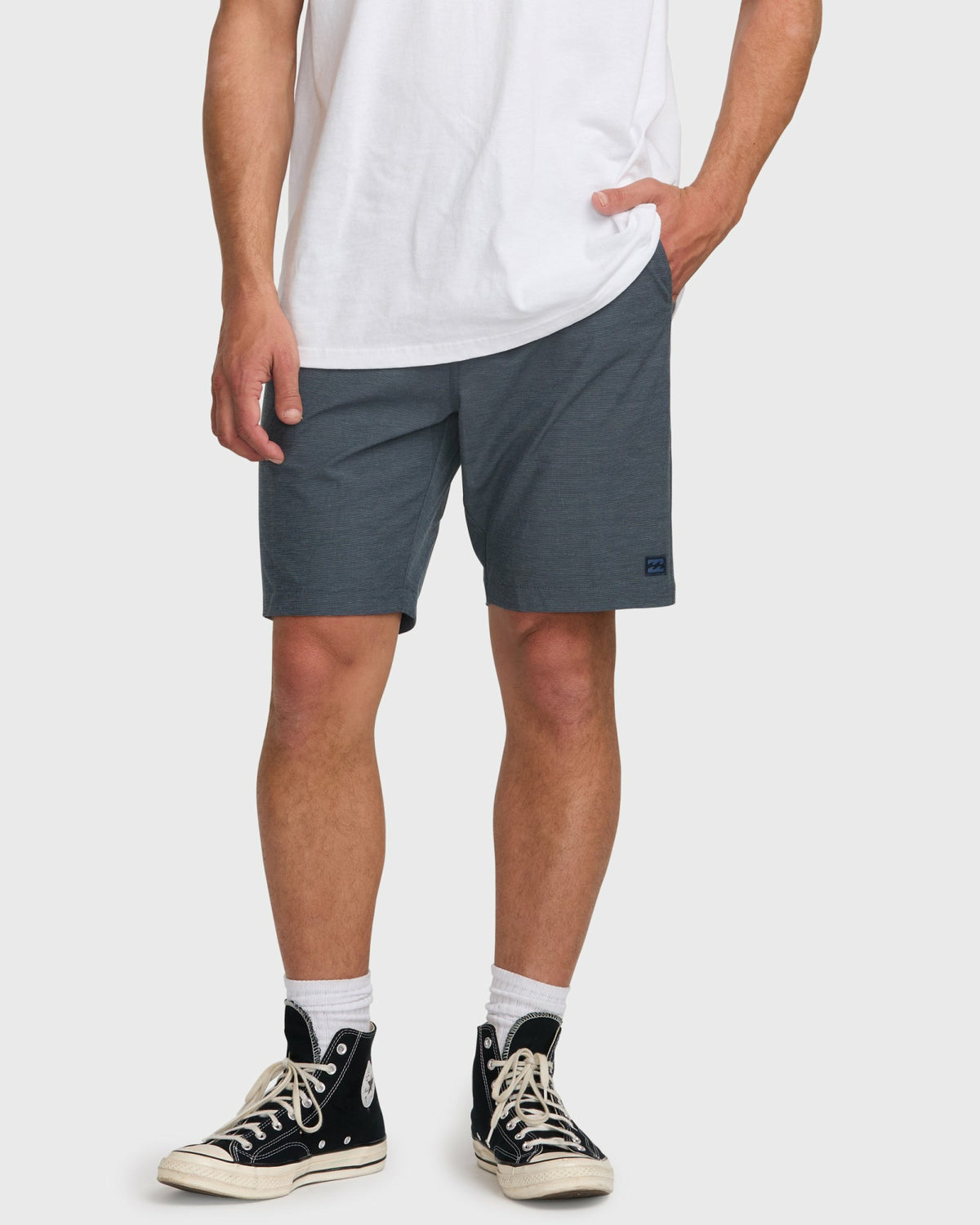 Billabong Men's Crossfire Submersible 19\" Hybrid Shorts - True Navy