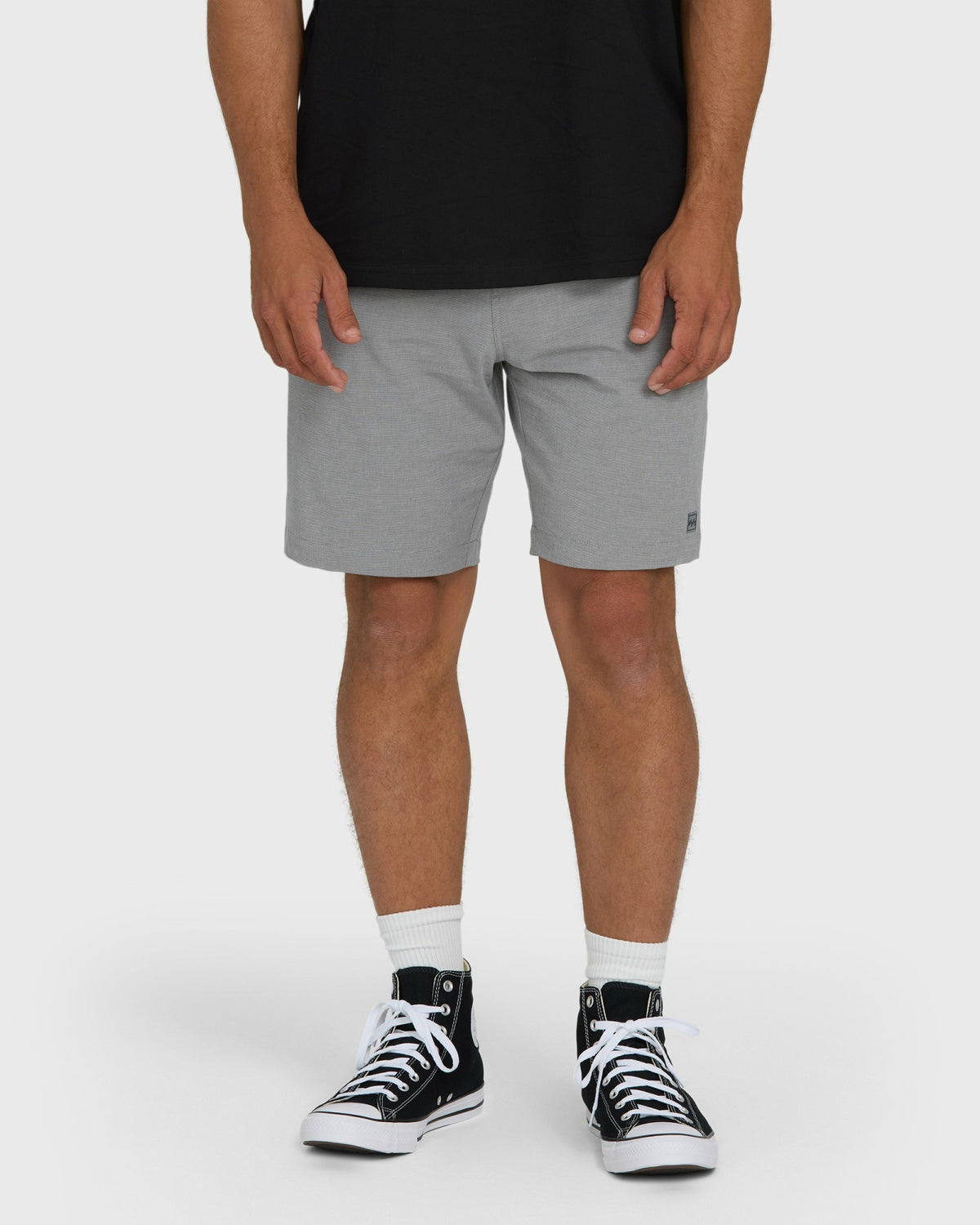 Billabong Men's Crossfire Submersible 19\" Hybrid Shorts - Gray
