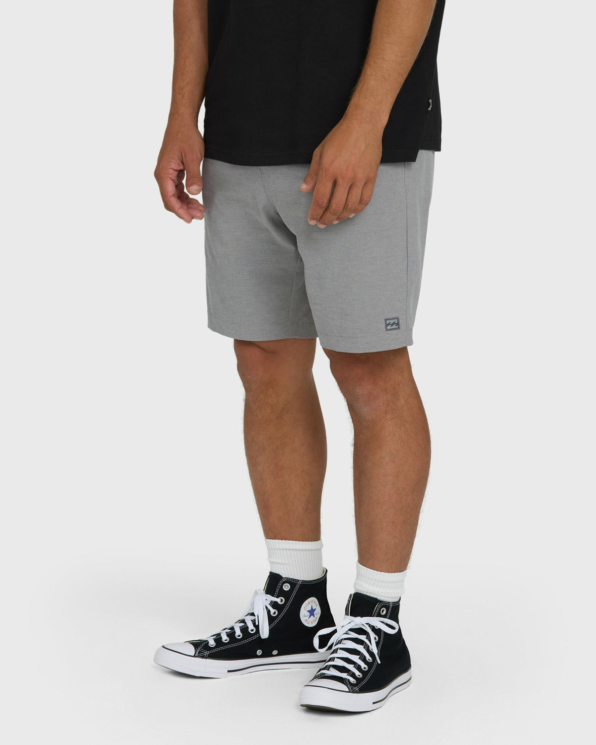 Billabong Men's Crossfire Submersible 19\" Hybrid Shorts - Gray