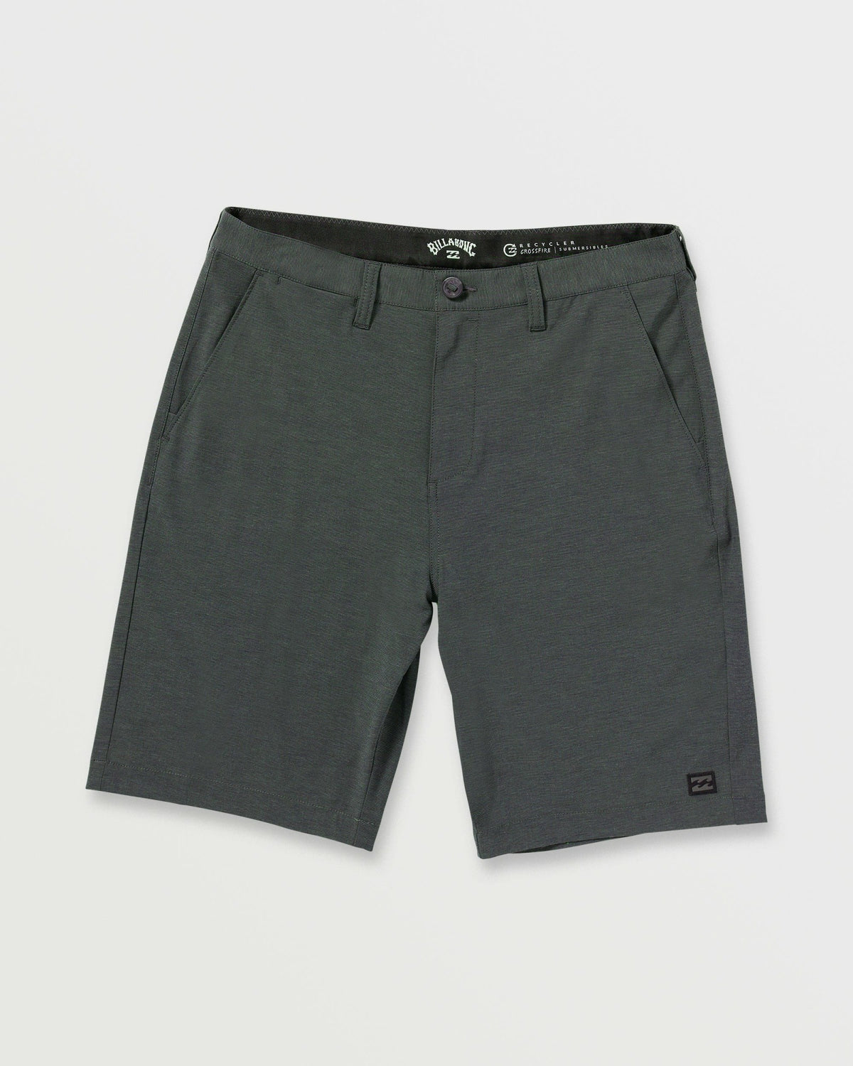 Billabong Men's Crossfire Submersible 21\" Hybrid Shorts - Asphalt