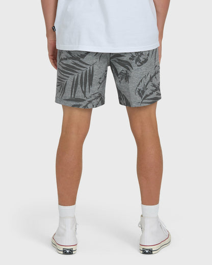 Billabong Men's Crossfire Submersible 17\" Hybrid Shorts - Pewter