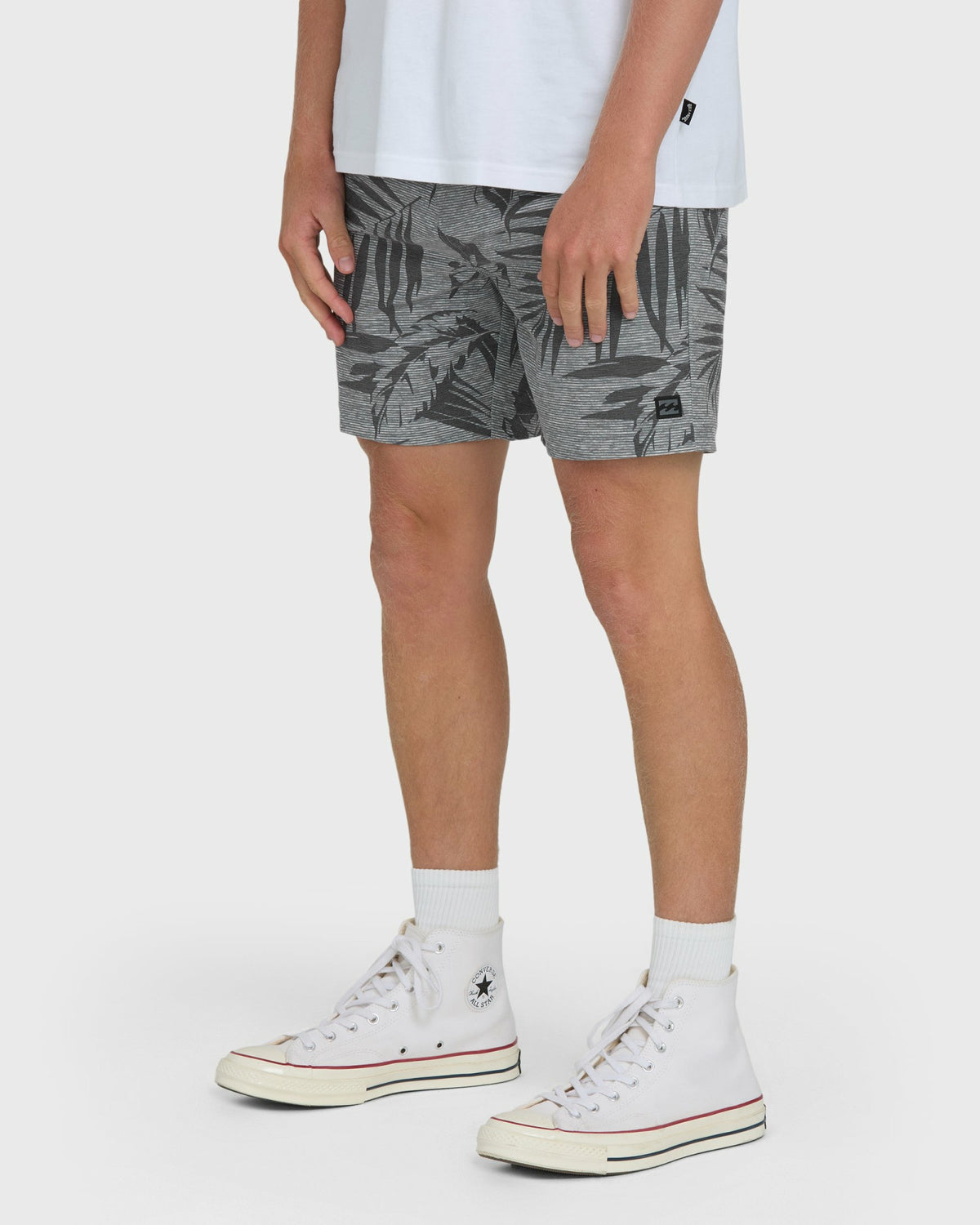 Billabong Men's Crossfire Submersible 17\" Hybrid Shorts - Pewter
