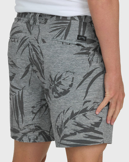 Billabong Men's Crossfire Submersible 17\" Hybrid Shorts - Pewter