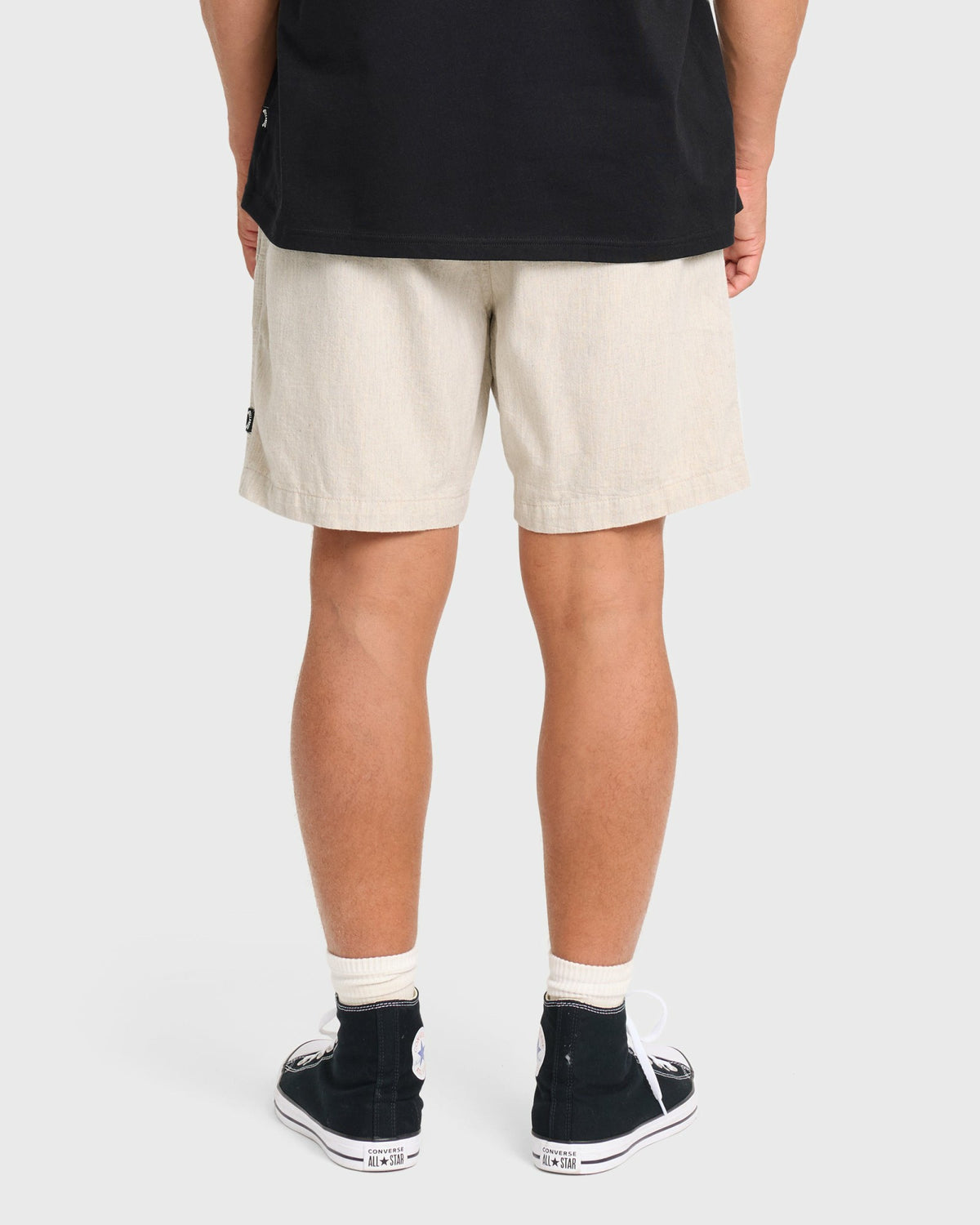 Billabong Men's San O Layback Linen Shorts - Oatmeal Heather