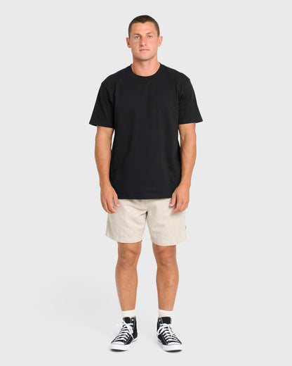 Billabong Men's San O Layback Linen Shorts - Oatmeal Heather