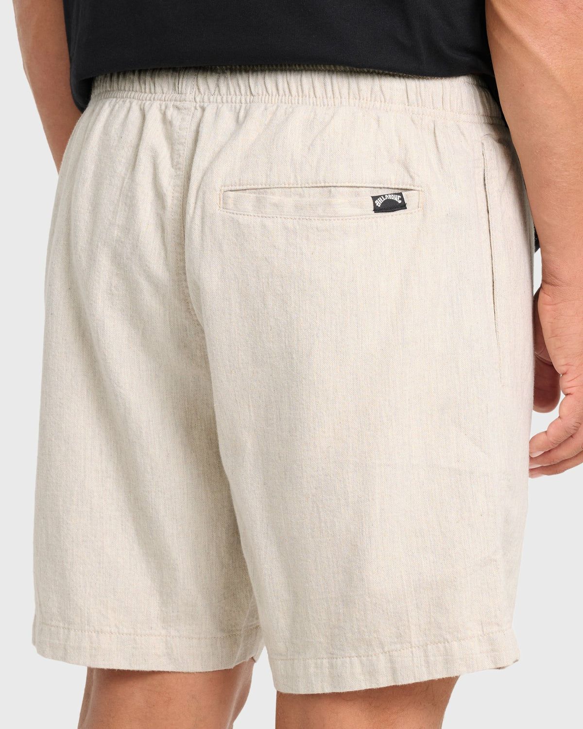 Billabong Men's San O Layback Linen Shorts - Oatmeal Heather
