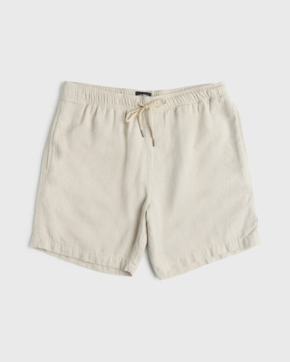 Billabong Men's San O Layback Linen Shorts - Oatmeal Heather