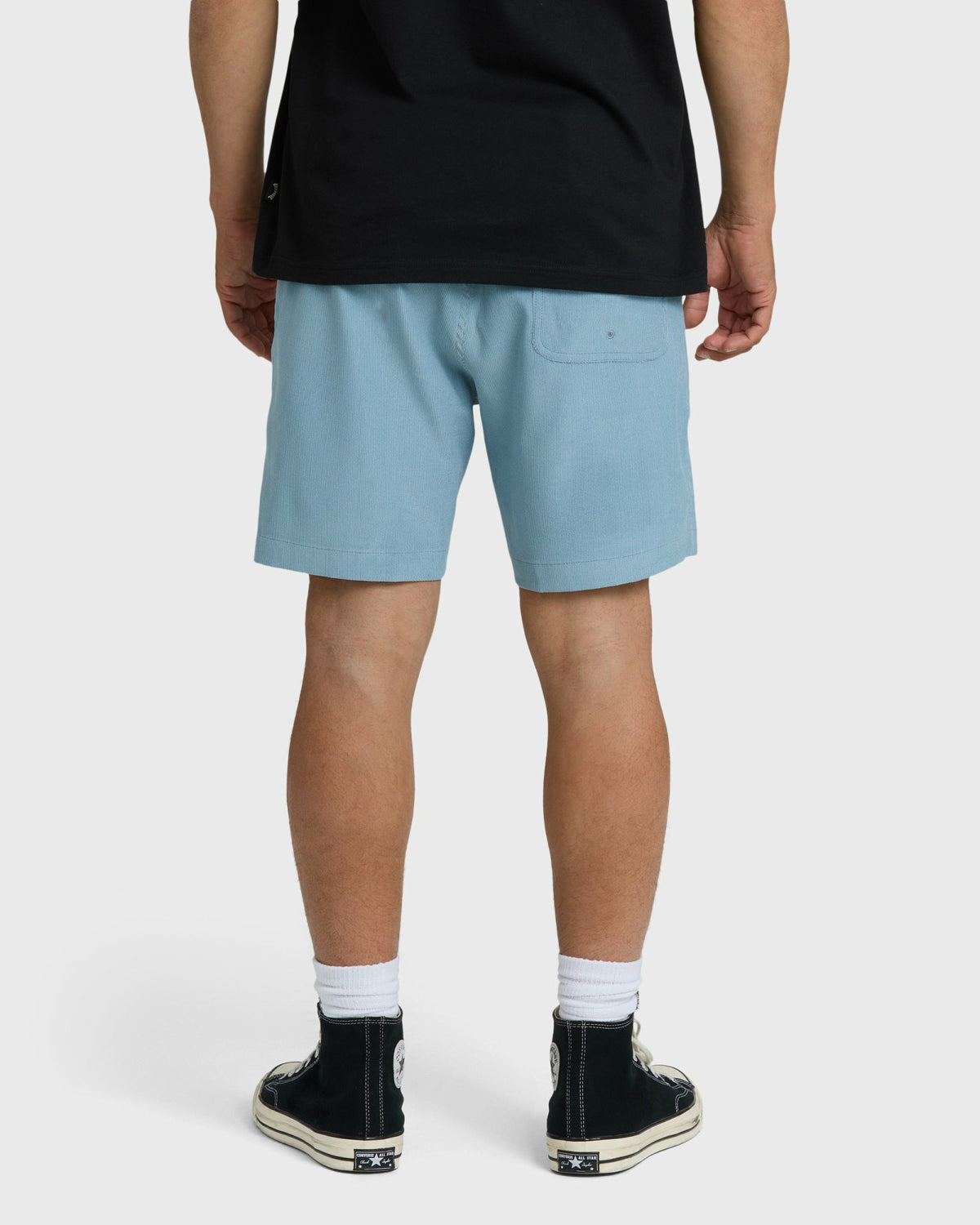 Billabong Men's De La Cruz Cord 18\" Hybrid Shorts - Blue Fog