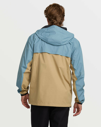 Billabong Men's A\/Div Transport Windbreaker Jacket - Glacier Blue