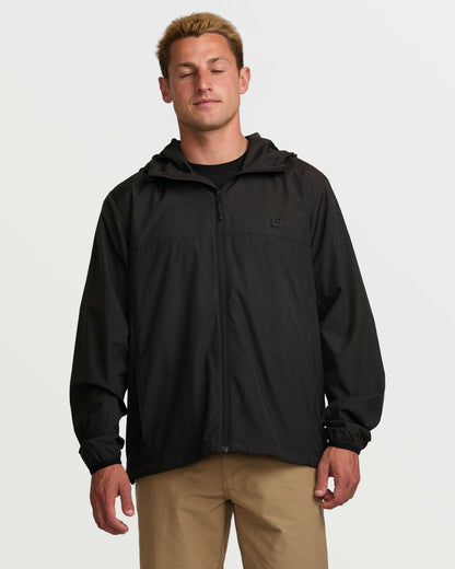 Billabong Men's A\/Div Transport Windbreaker Jacket - Black