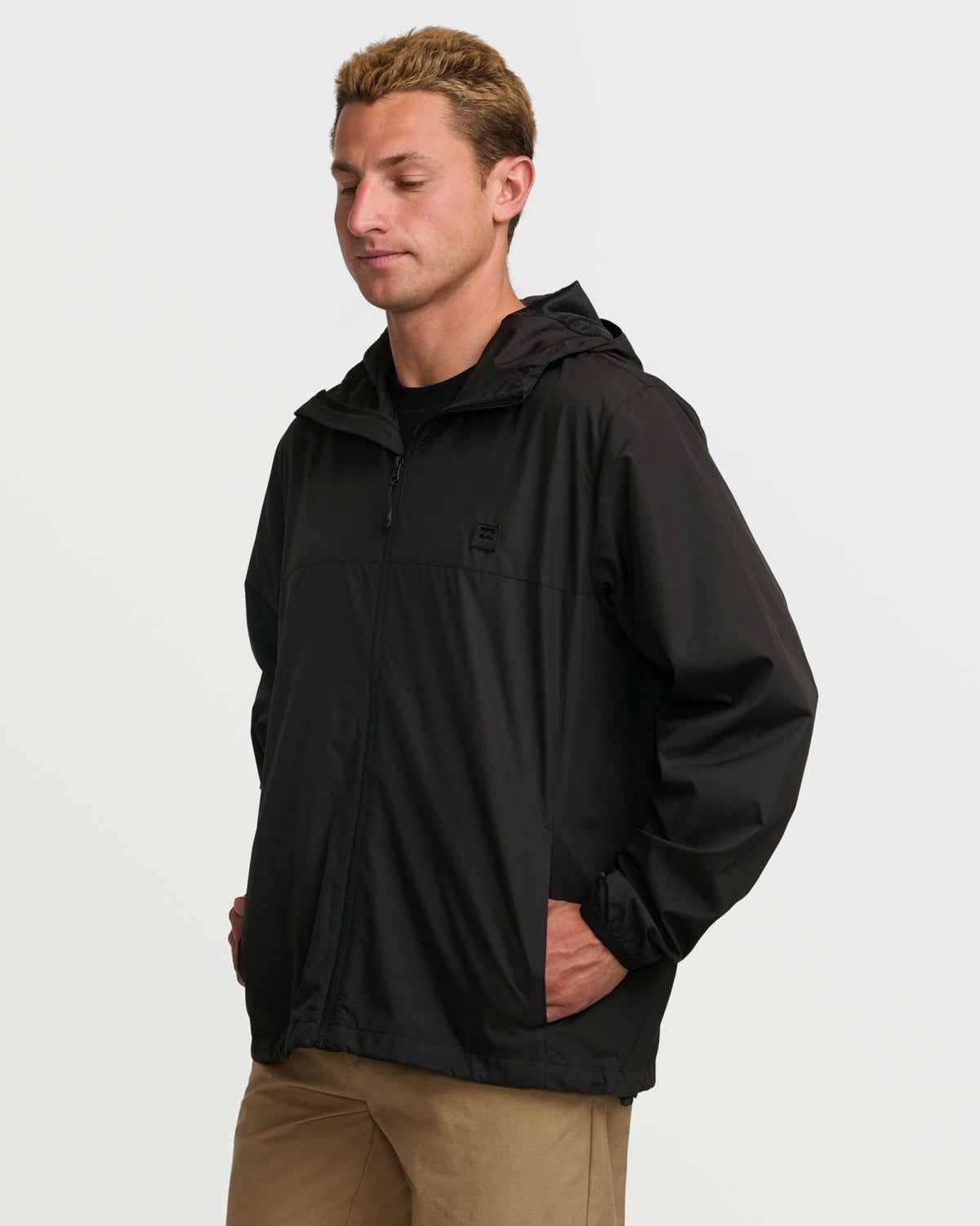 Billabong Men's A\/Div Transport Windbreaker Jacket - Black