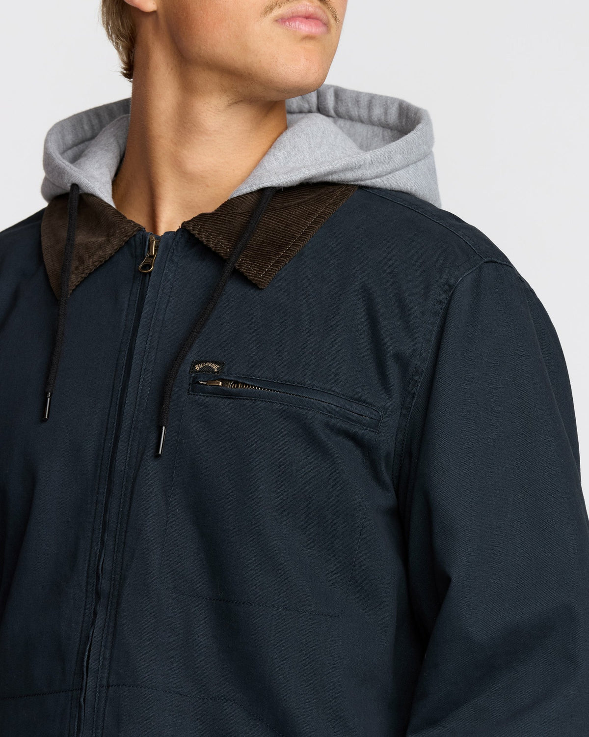 Billabong Men's A\/Div Barlow Hooded Jacket - Navy
