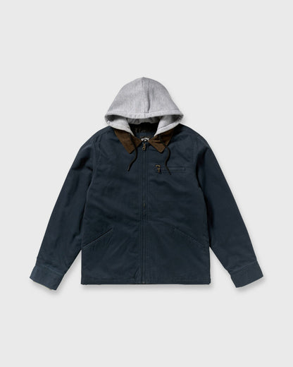 Billabong Men's A\/Div Barlow Hooded Jacket - Navy