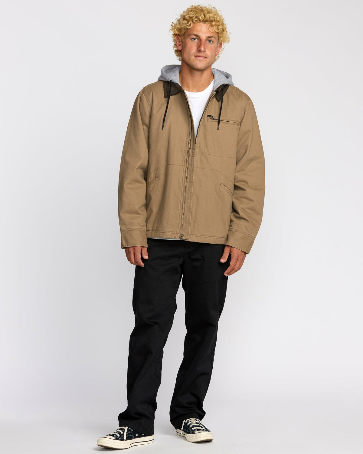 Billabong Men's A\/Div Barlow Hooded Jacket - Clay