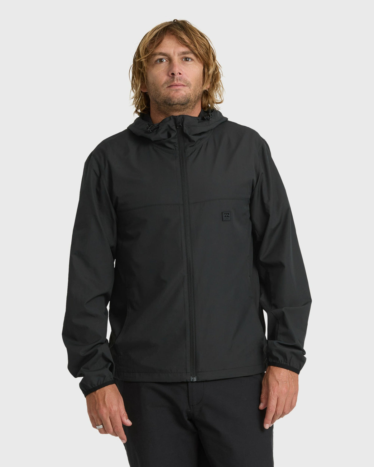 Billabong Men's Timberwood Windbreaker Jacket - Black