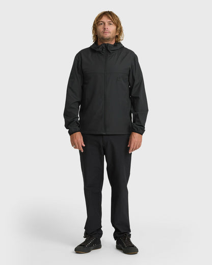Billabong Men's Timberwood Windbreaker Jacket - Black